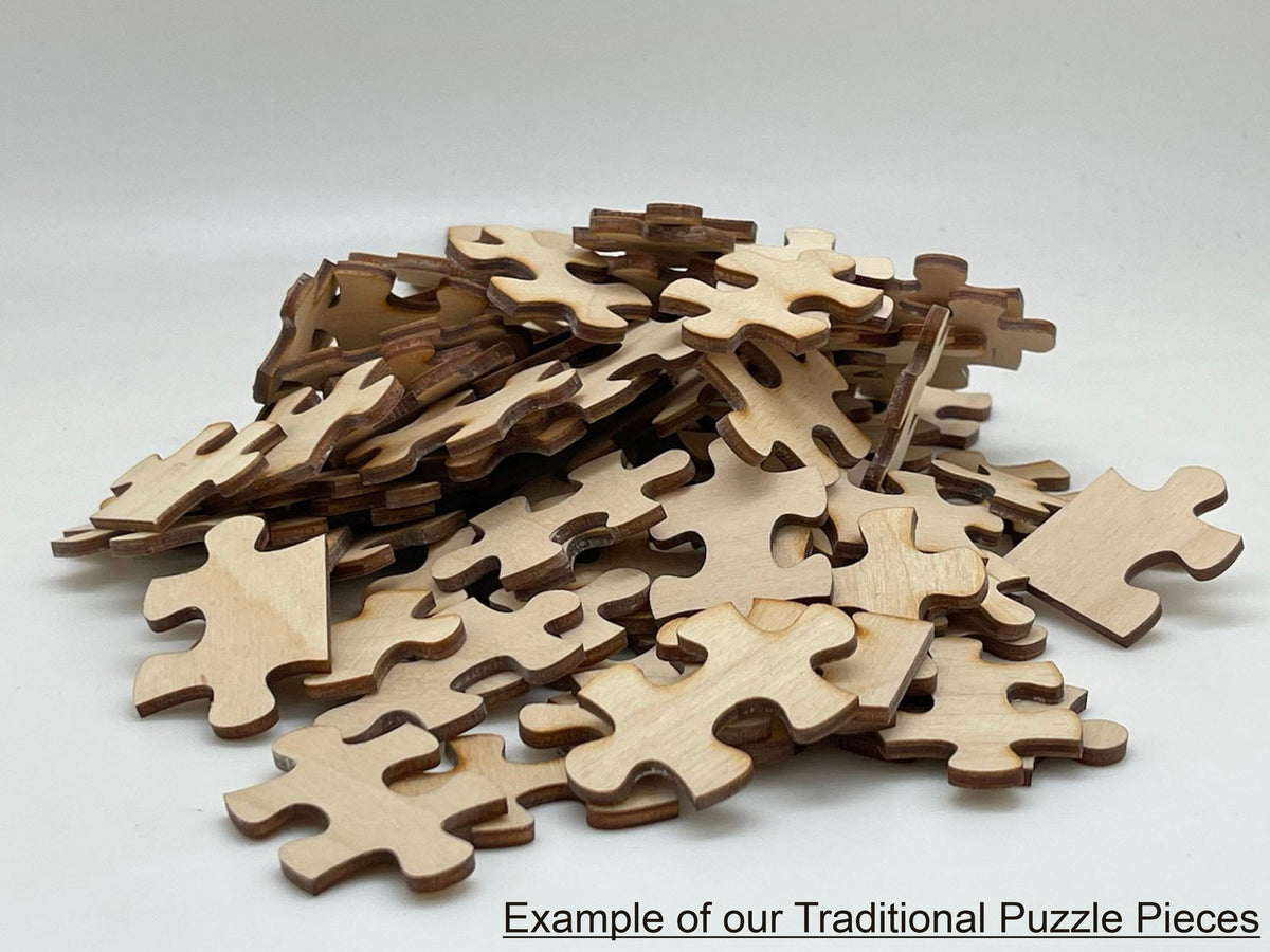 Haeckel’s Ocean Plants — Wooden Art Puzzle
